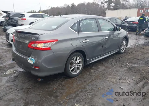 2015 Nissan Sentra Sr из США, поврежденный, VIN 3N1AB7AP0FY327468